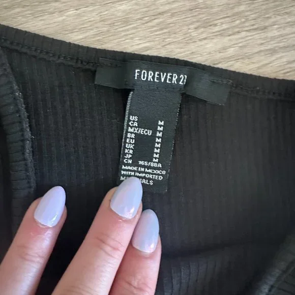 Forever 21 One- Shoulder Cami Midi Dress - Picture 3 of 4